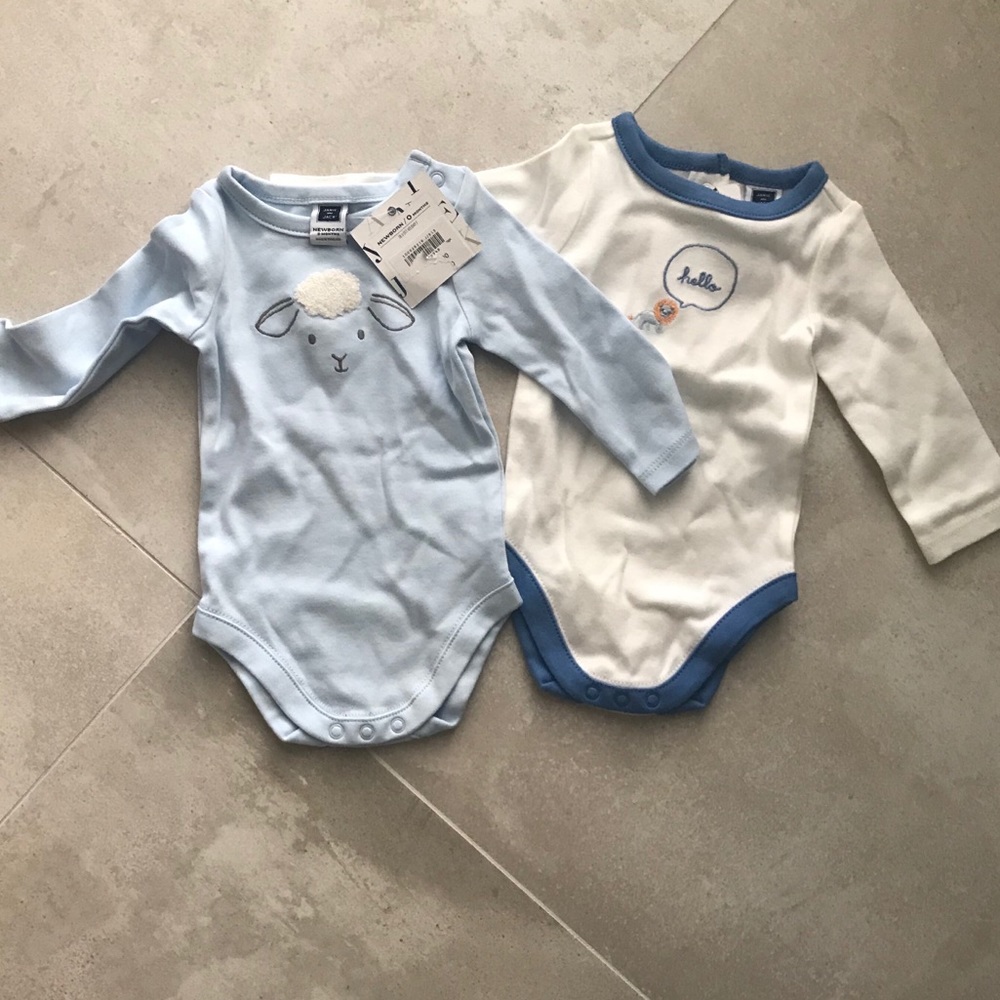 NWT 2 Janie and Jack onesies